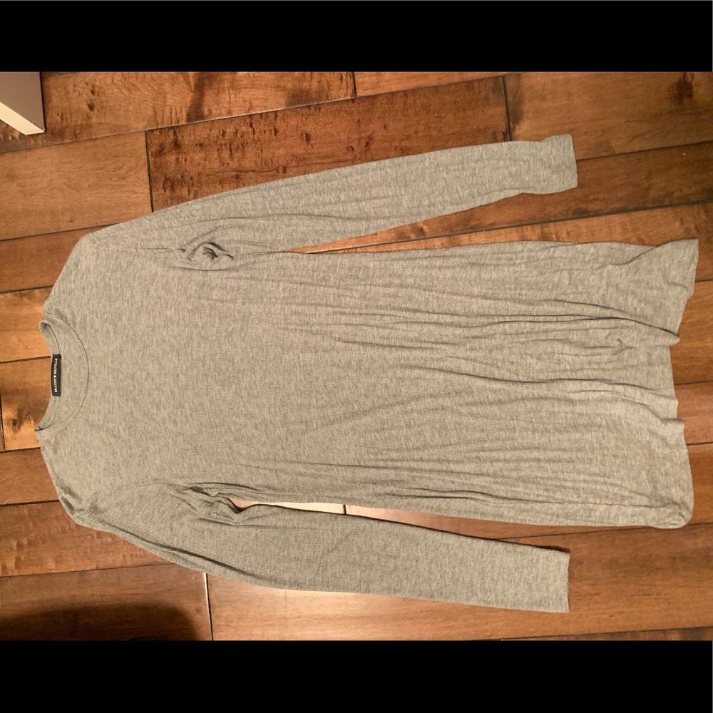Brandy evilly body con tight grey dress